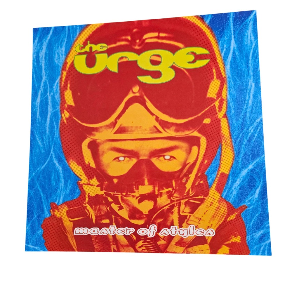 The Urge Master of Styles 12x12 Double Sided Flat‎ Promo Poster Vintage 1998